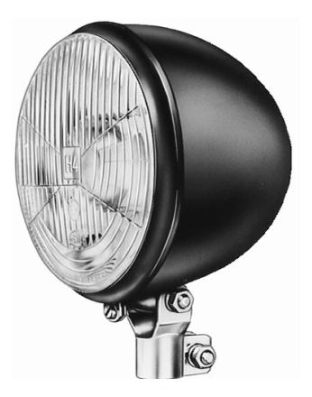 Světlomet hlavní Hella na trubku