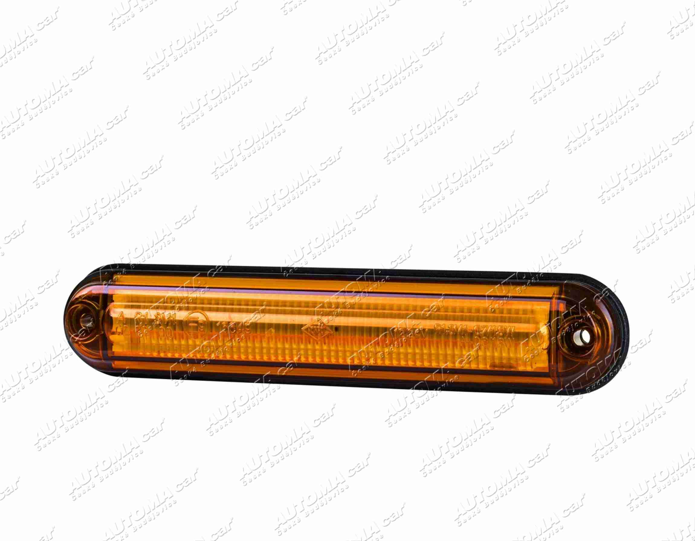 Svítilna poziční LED 12/24V oranžová 134 x 27mm Horpol