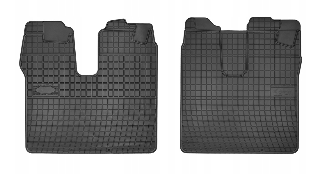 Koberec gumový Man TGX/TGA široká kabina /sada 2ks/