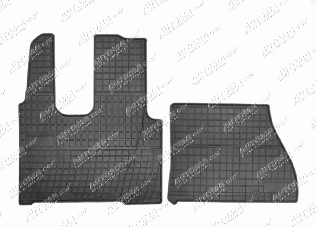 Koberec gumový MB Actros MP IV od 2012 kabina se spaním  /sada 2ks/