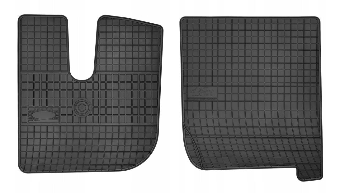 Koberec gumový Iveco Stralis široká kabina /sada 2ks/