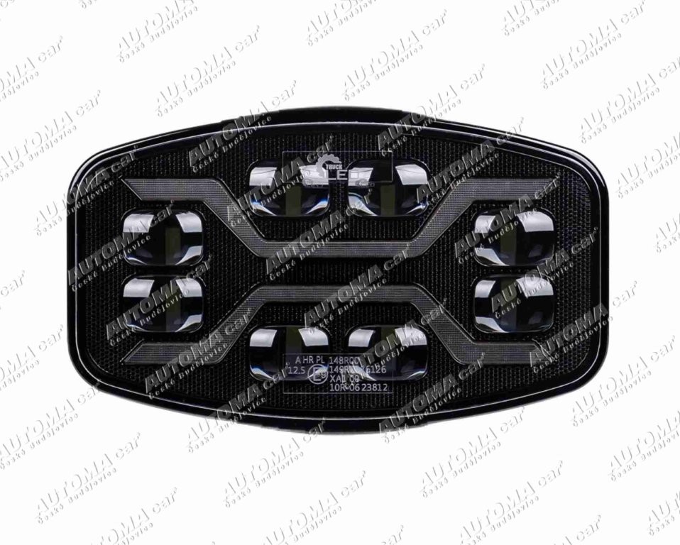 Světlomet dálkový LED 12 / 24V + poziční světlo + predátor 8500lm