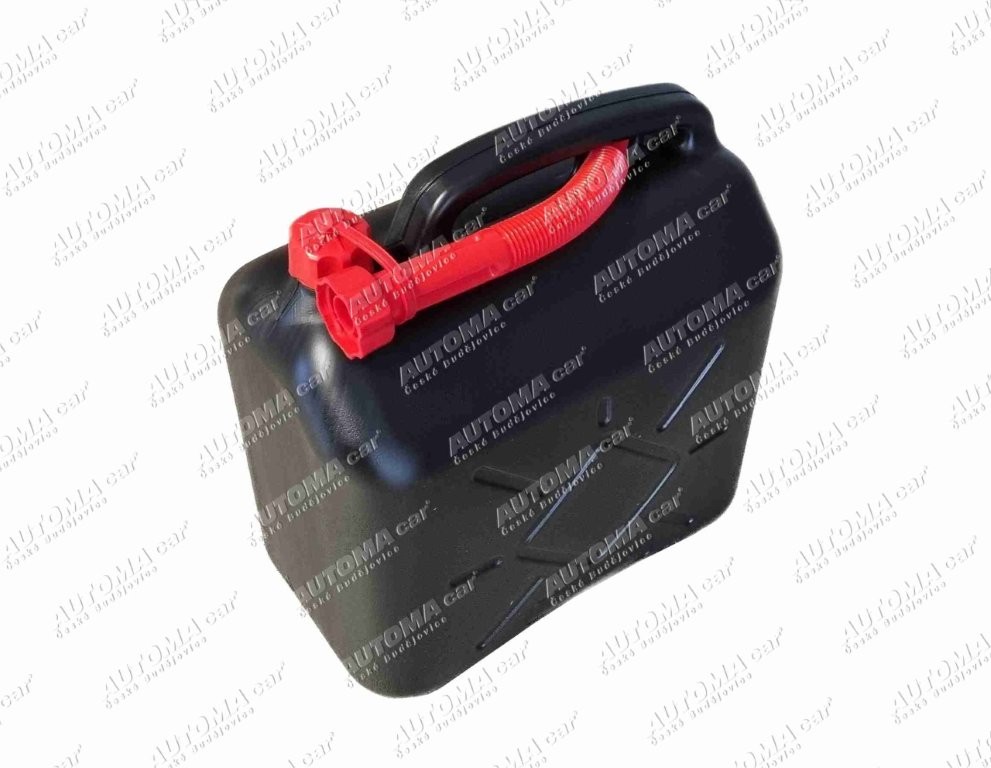 Kanystr 20L plastový na PHM černý