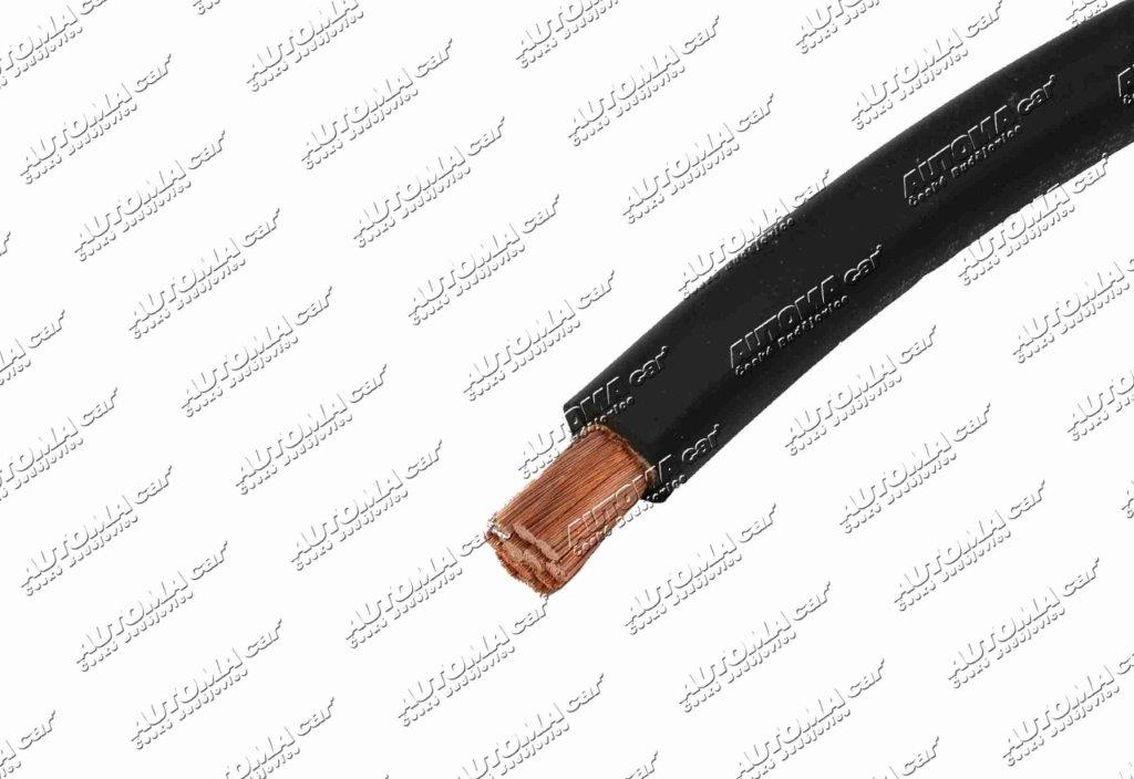 Kabel CGZ 50mm² ( kabel pro startovací kabely) guma, černý