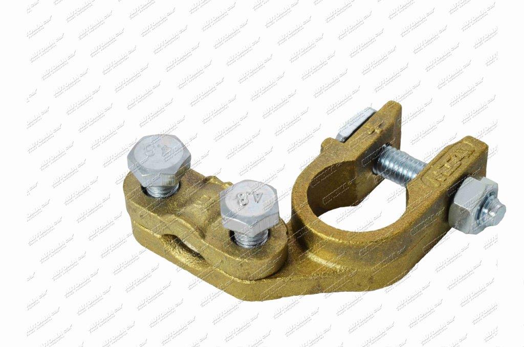 Svorka bateriová + mosazná slabá Ø 17,5mm