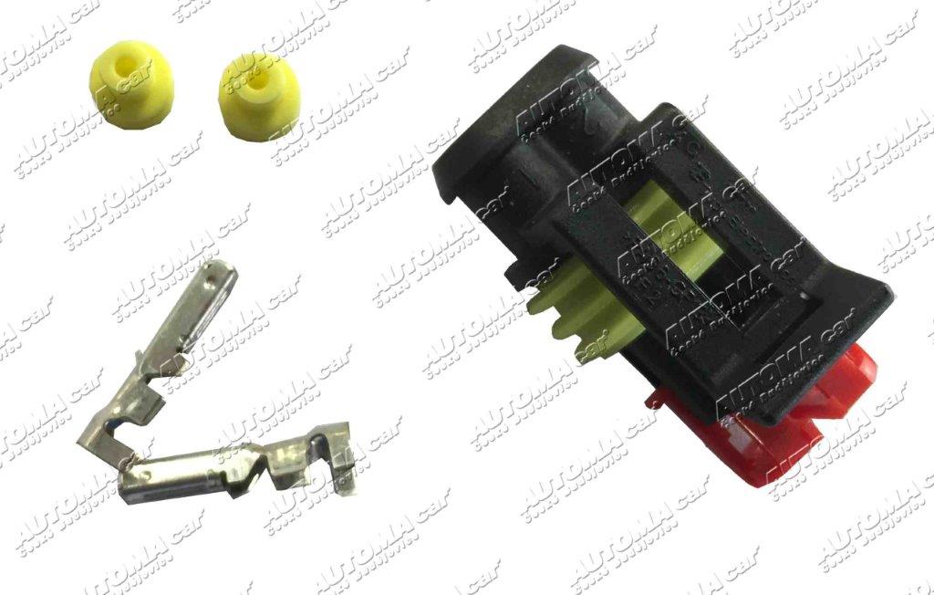 Zástrčka 2.pólová vodotěsná Superseal