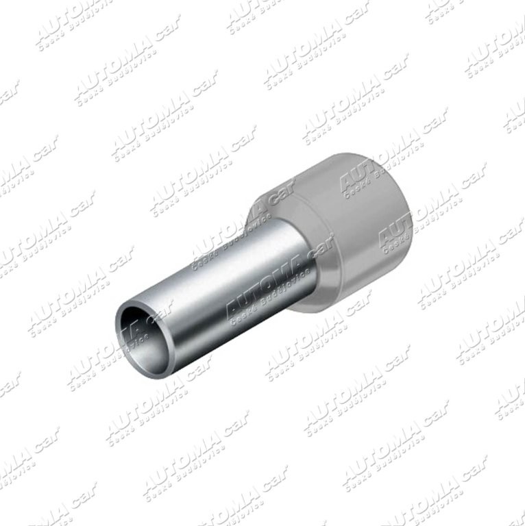 Koncovka kabelu 0,75 mm² dutinka izolovaná šedá (10ks)