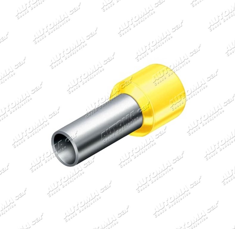 Koncovka kabelu 1 mm² dutinka izolovaná žlutá (10ks)