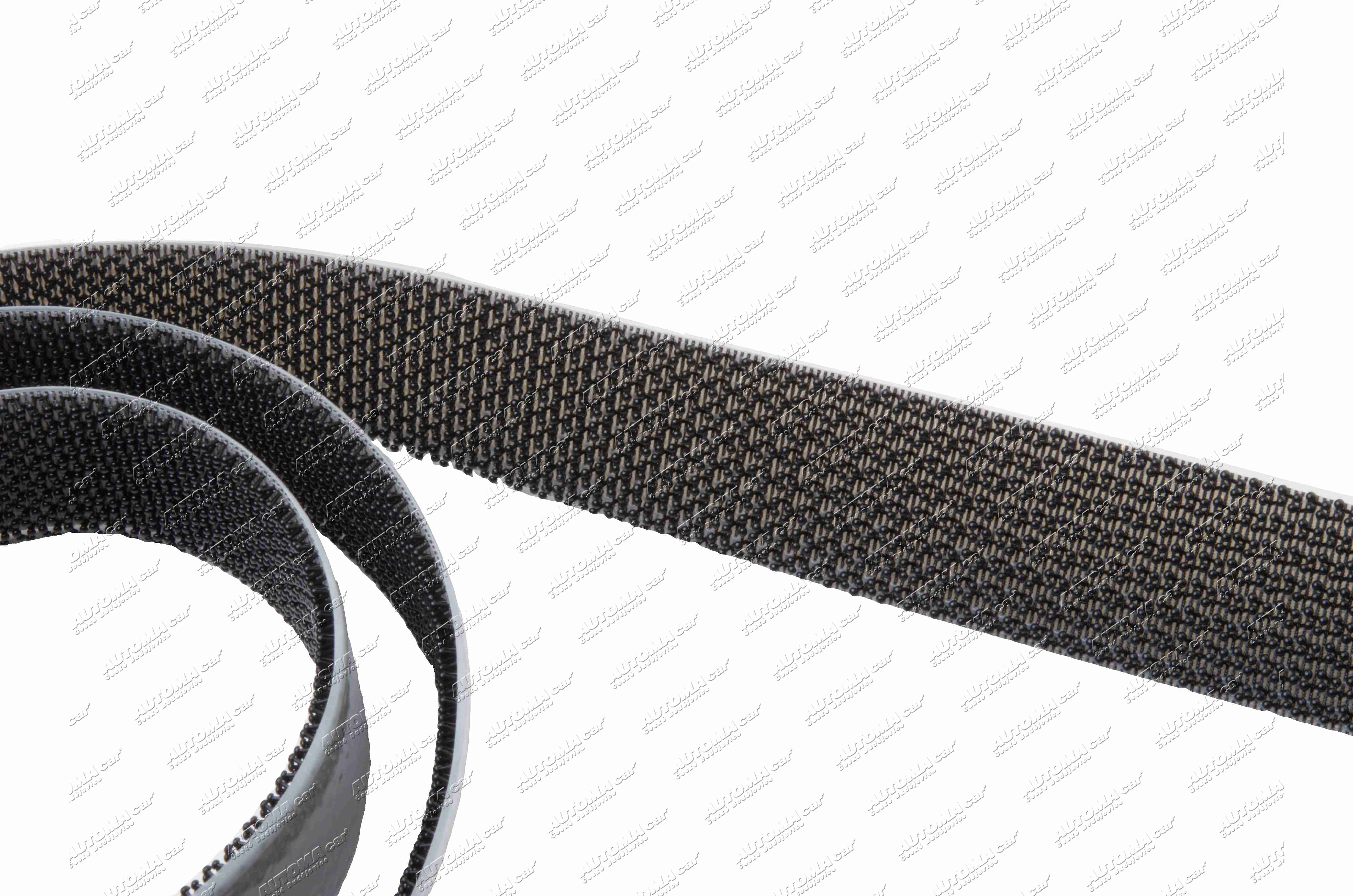 Páska- suchý zip samolepící duolock 25mm tl.3,5mm černý / 1m