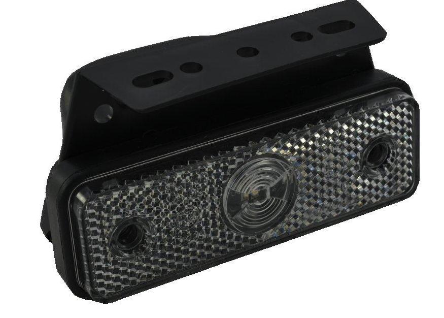 Svítilna Flatpoint LED bílá 24V/úhlový držák