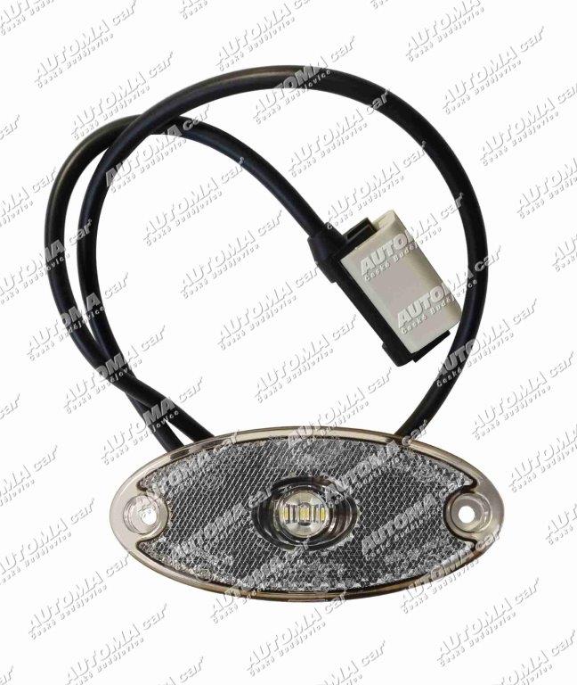 Svítilna bílá LED 12/24V