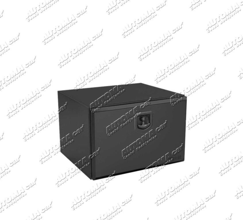 Skříň plechová - černý komaxit Bawer (š 500 x v 350 x h 400)