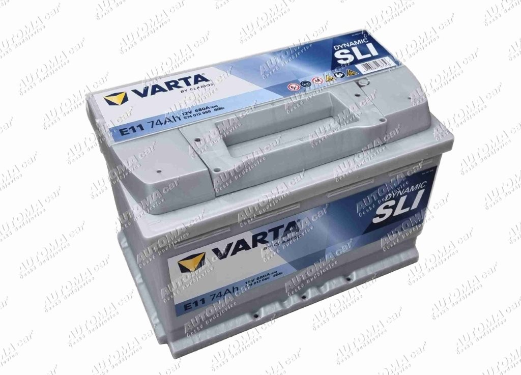 Baterie 74Ah Varta dynamic SLI 680A