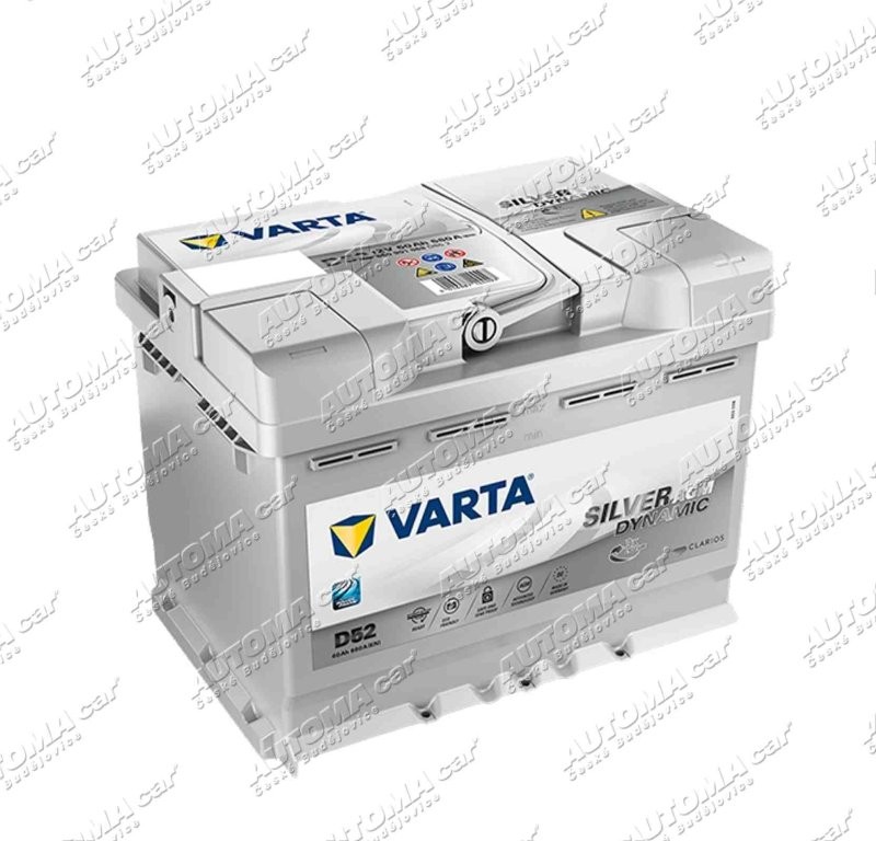Baterie 60Ah Varta 680A Silver Dynamic AGM Start-Stop