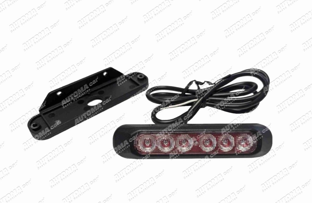 Svítilna mlhová LED 12/24V červená FT-332