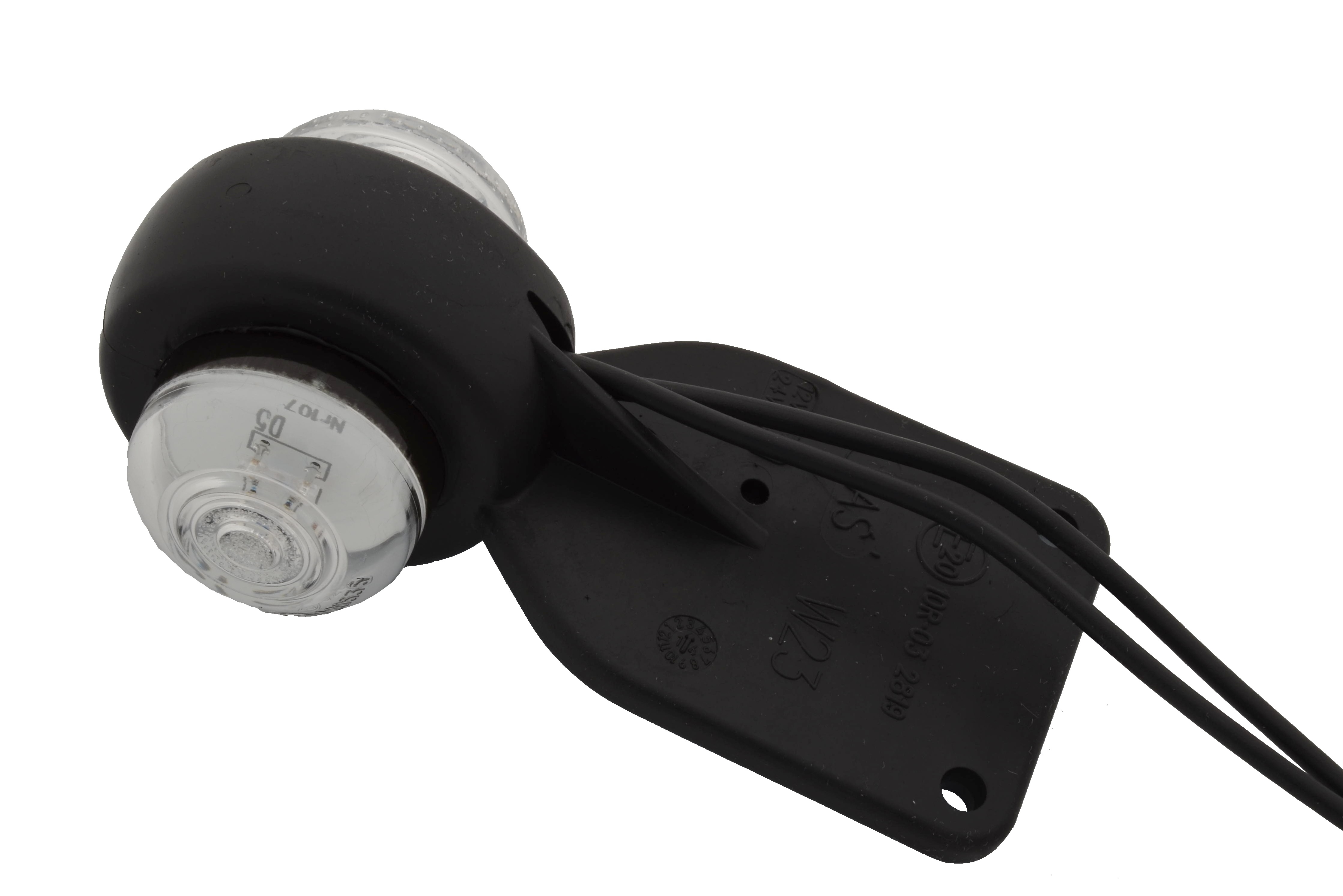 Svítilna červeno/bílá LED 12/24V WAŠ