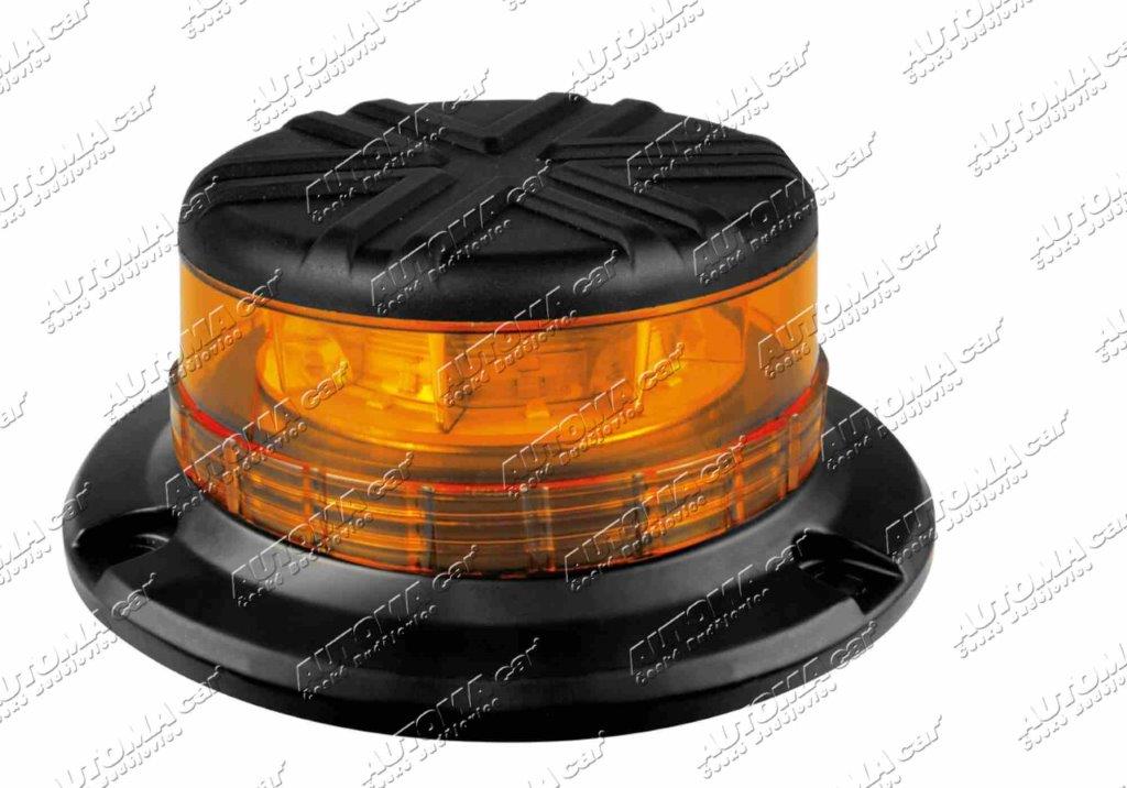 Maják oranžový RL-14 12/24V LED 