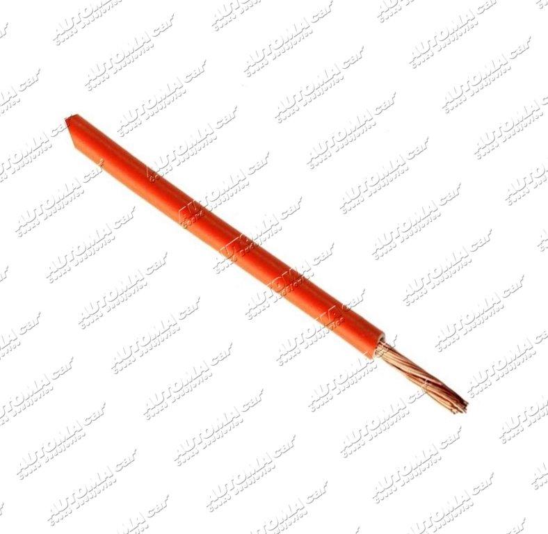Kabel CYA 0,75mm² oranžový