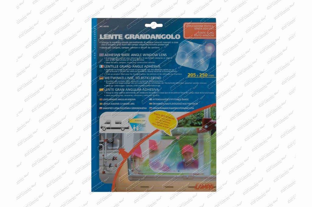 Čočka (lupa) širokoúhlá nalepovací na zadní sklo 200x250mm