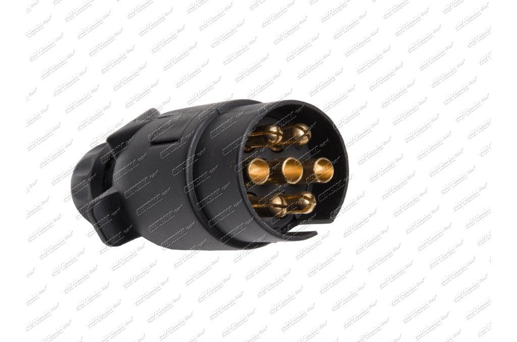 Zástrčka 7.pólová plastová 12V Erich Jaeger konektory 6,3mm