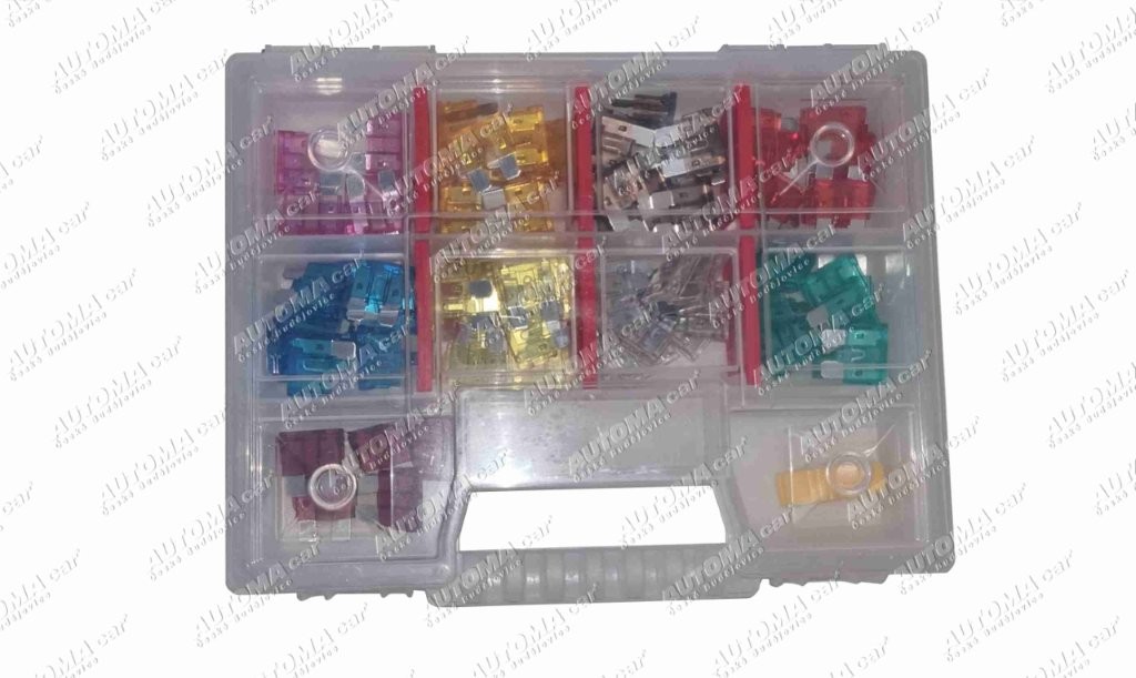 Pojistka nožová 3-40A sada v krabičce 