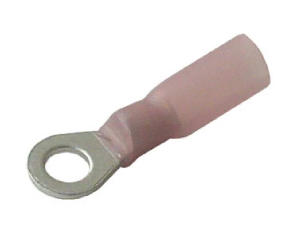 Oko kabelové izolované se smršťovací bužírkou  M6/0,5-1mm²