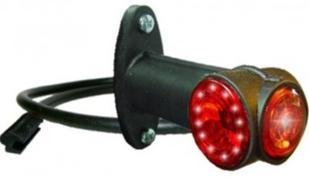 Svítilna Superpoint III LED 12/24V 1W 12cm