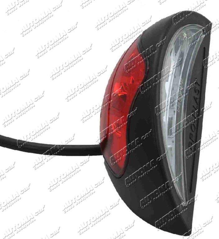 Svítilna osvětlení SPZ 12/24V LED s kabelem