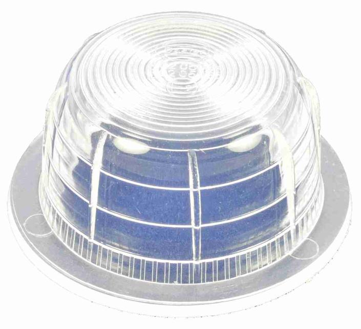 Sklo svítilny bílé