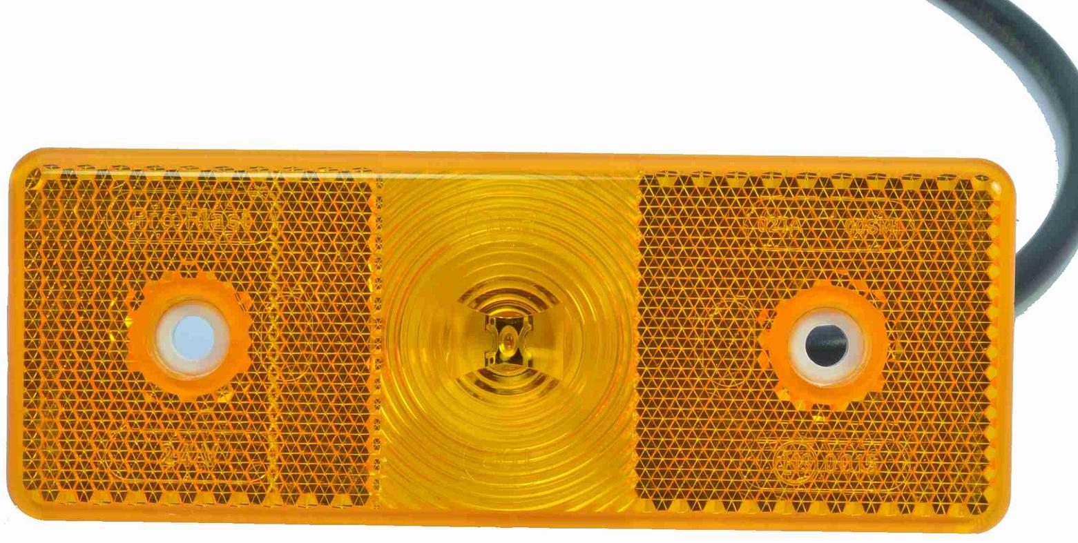 Svítilna oranž. LED 24V MB