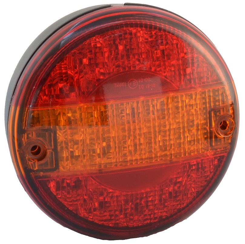 Svítilna koncová LED kulatá 12/24V 