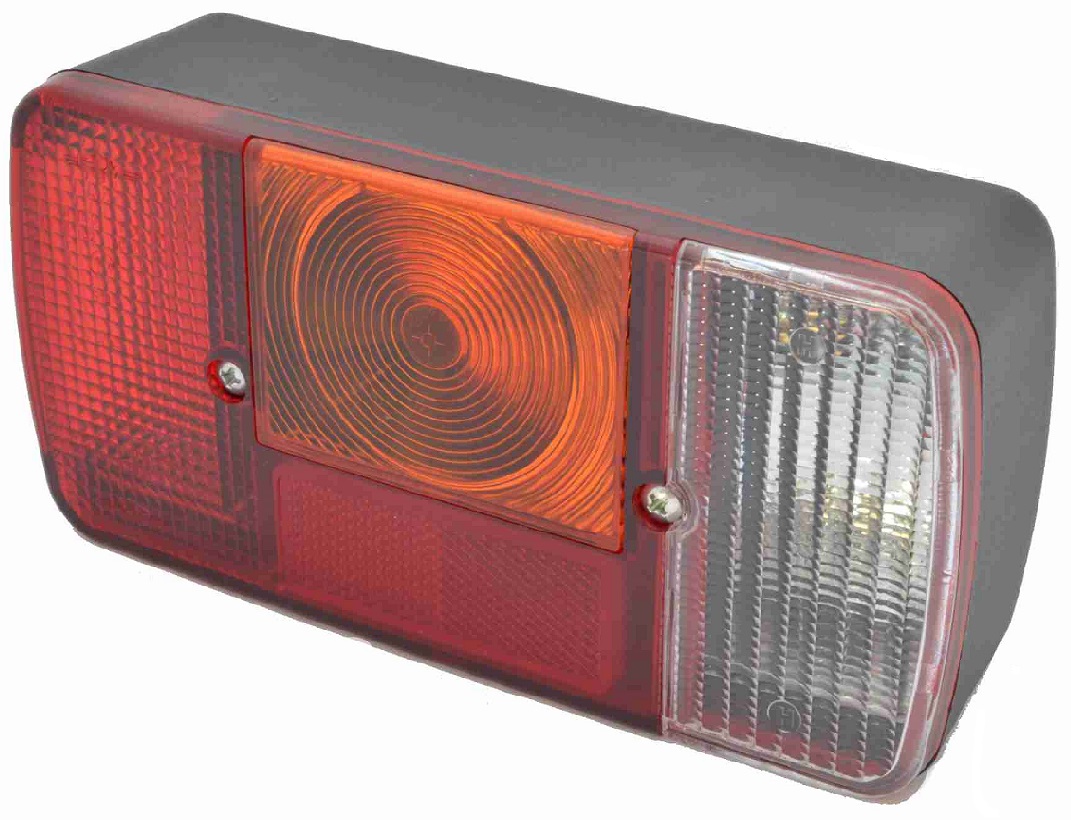 Svítilna koncová 4.komorová P+SPZ/couvačka 