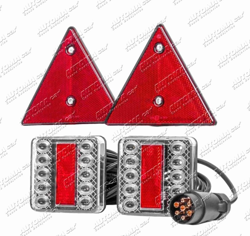 Svítilna koncová LED magnetická sada 7,5m 12V