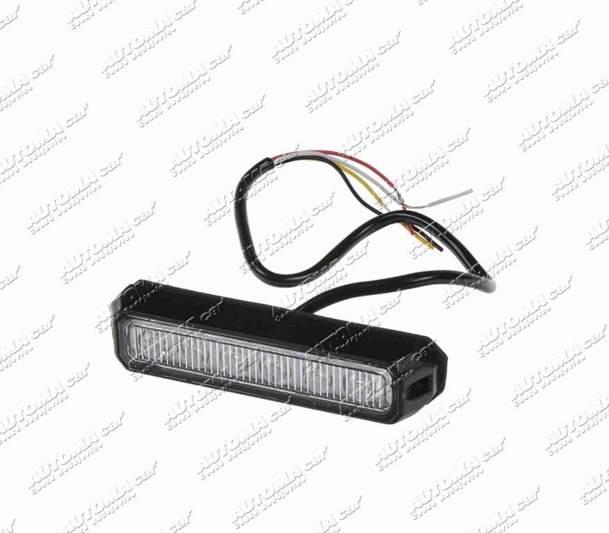 Svítilna výstražná LED 12/24V 6x3W