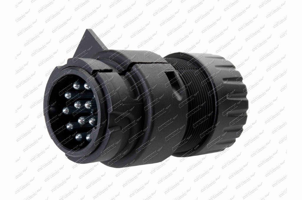 Zástrčka 13-pol. plastová 