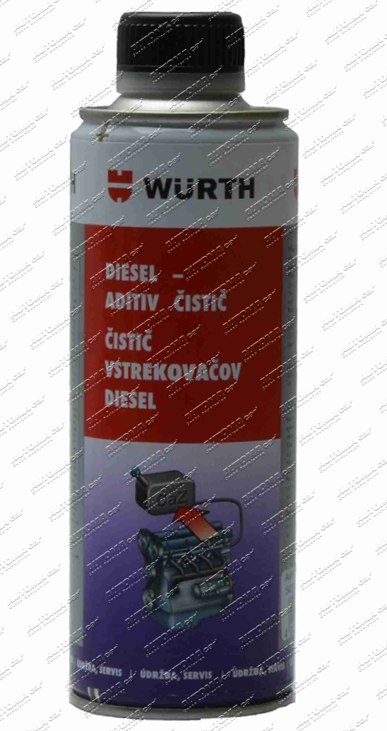 Aditiv diesel čistič Würth 300ml