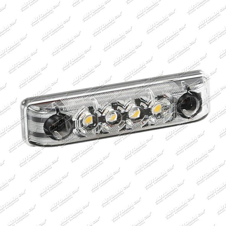 Svítilna poziční LED 24V bílá 65x16mm