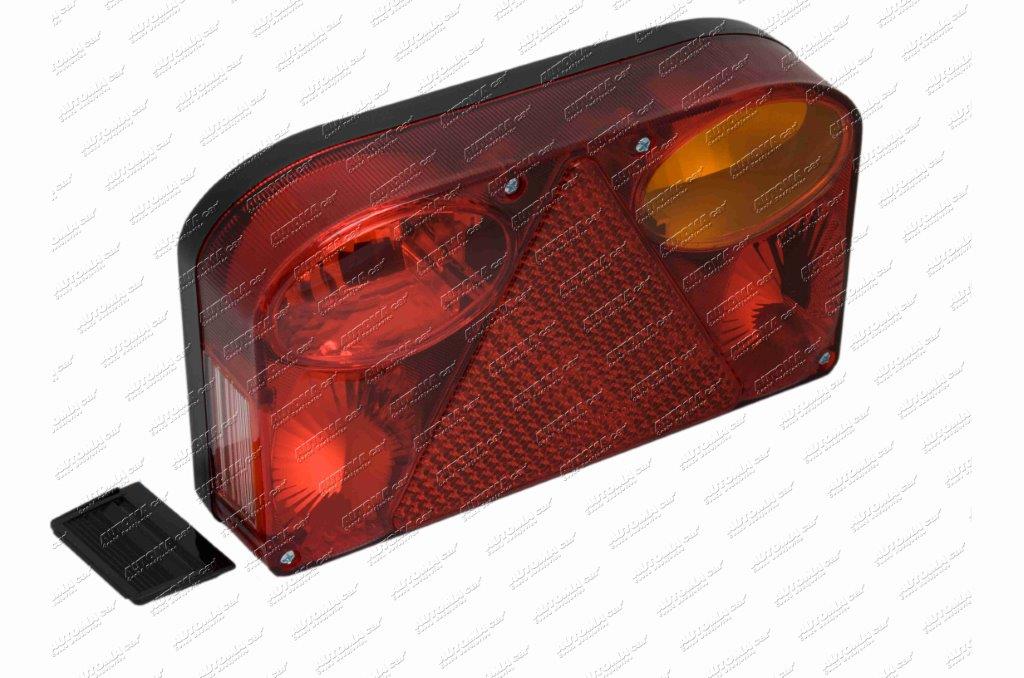 Svítilna koncová pravá s mlhovkou FRISTOM FT-88 průchodka