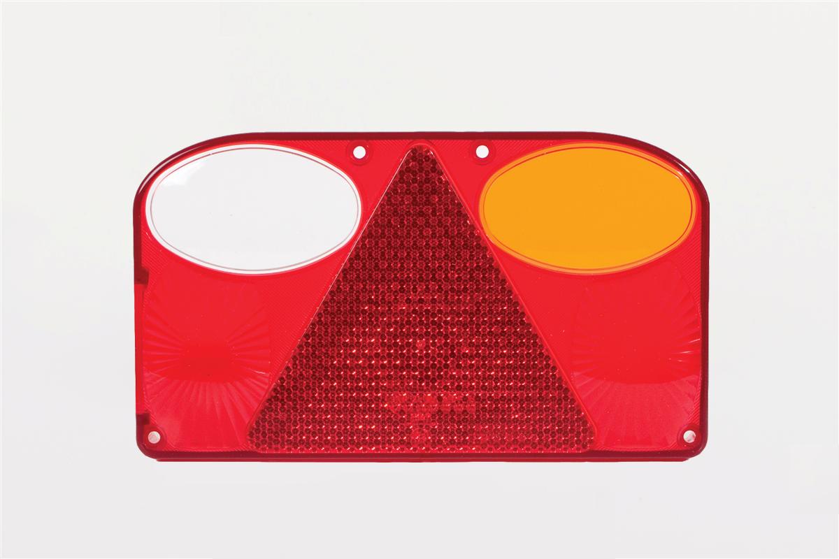 Sklo svítilny koncové pravé s couvačkou FRISTOM FT-88