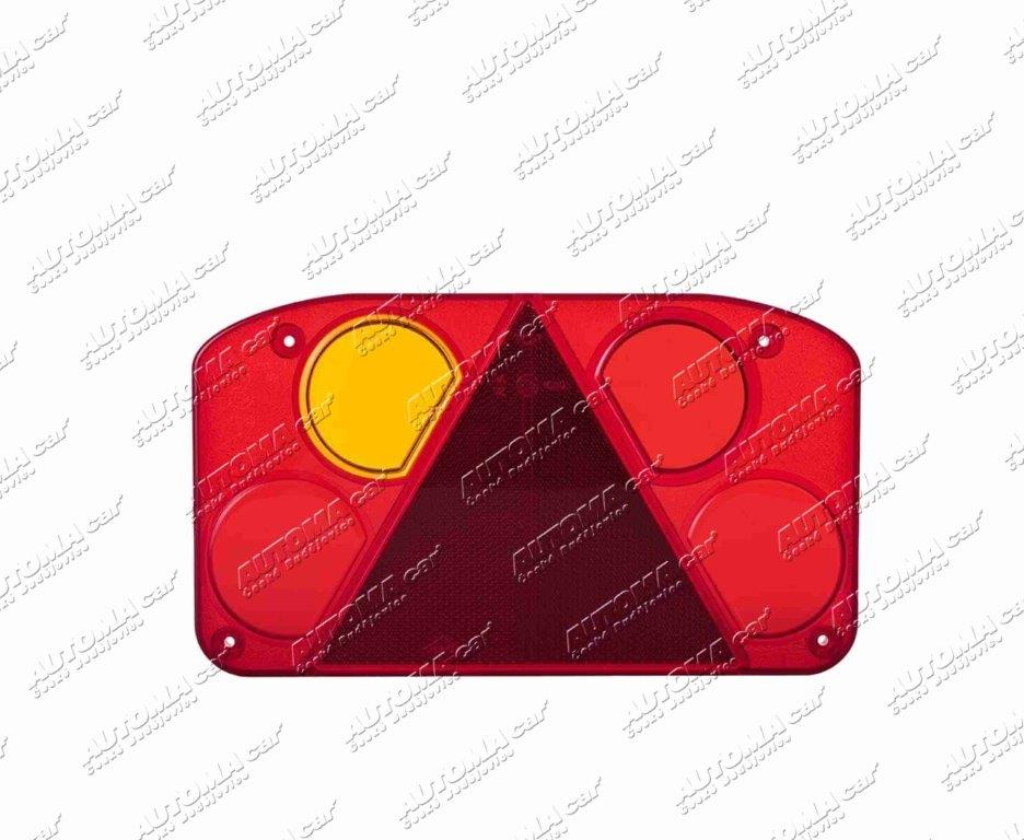 Sklo svítilny levé Horpol