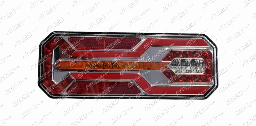 Svítilna koncová LED 10-30V levá s dynamickou směrovkou, kabel 45cm