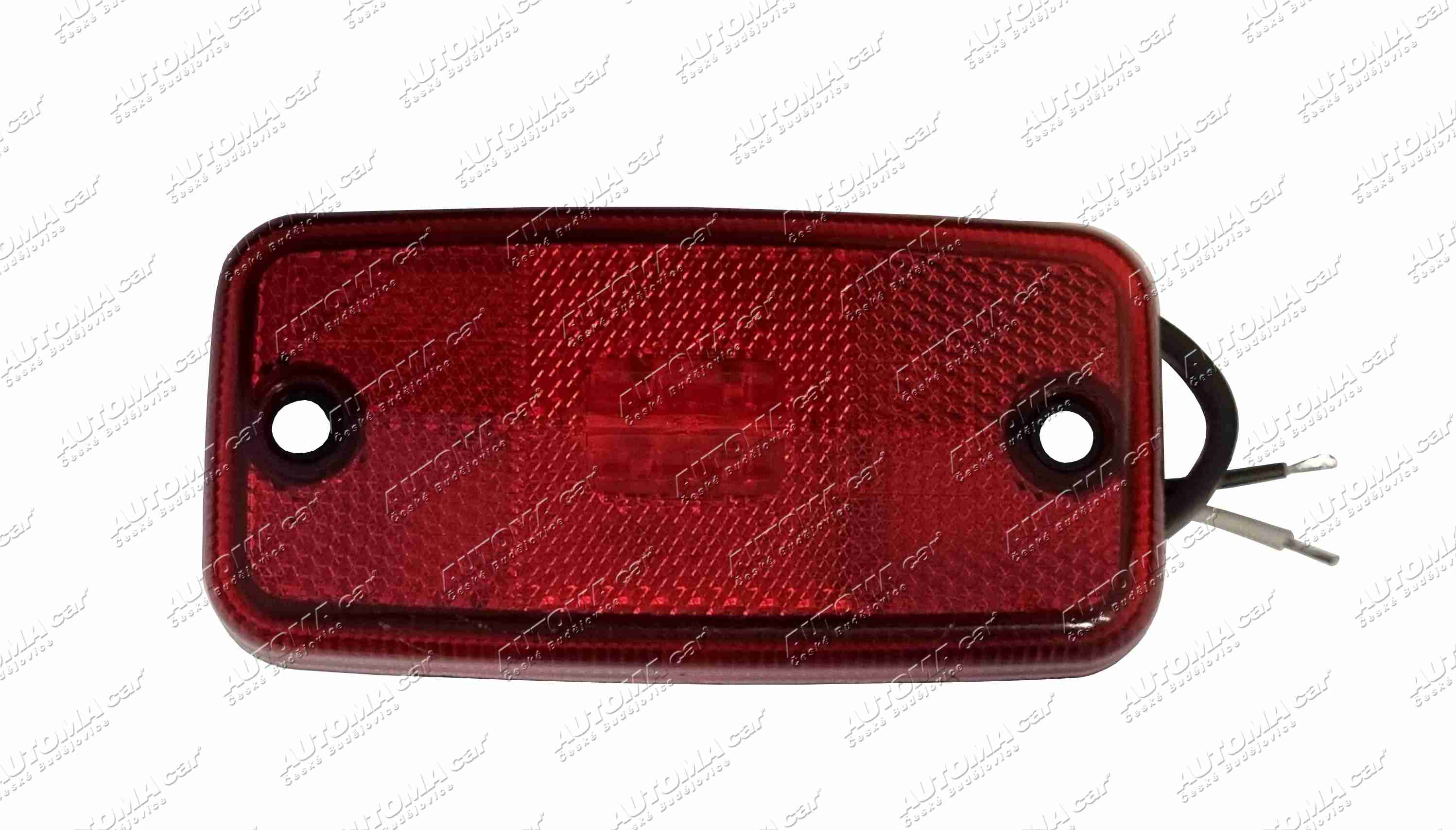 Svítilna poziční LED 12/24V červená FRISTOM FT-019