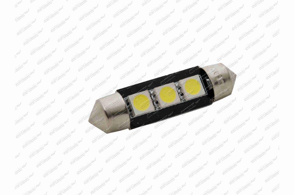 Žárovka LED 24V sufit 39mm 3LED 5050SMD