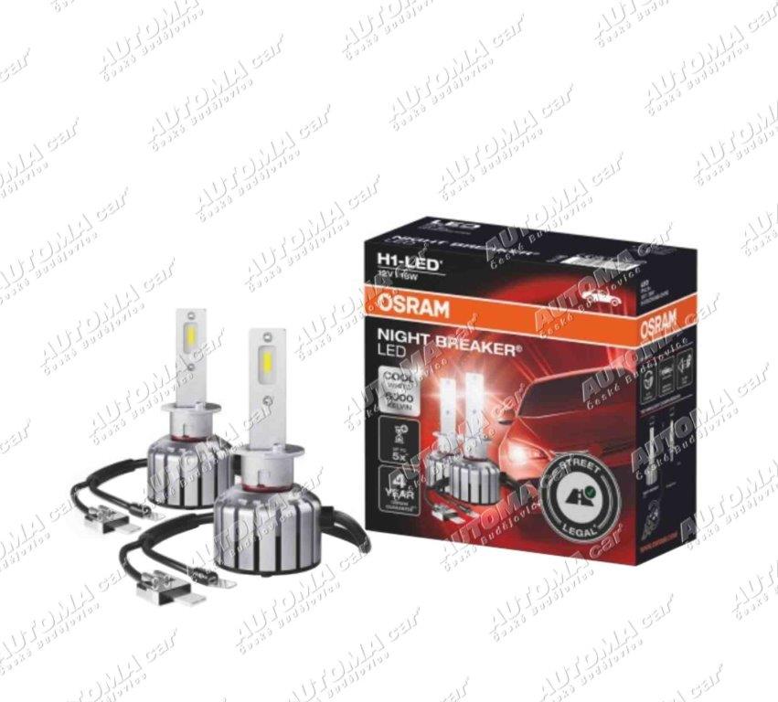 Žárovka LED 12V/H1 NIGHT BREAKER H1-LED 16W OSRAM set 2ks 