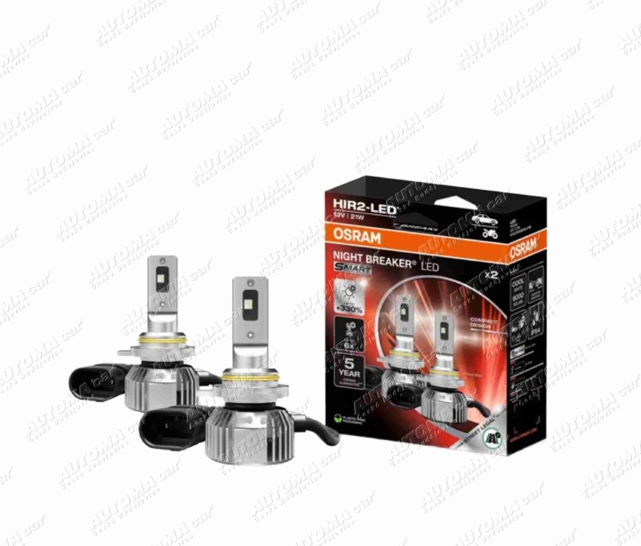 Žárovka LED 12V/HIR2  NIGHT BREAKER SMART 21W OSRAM set 2ks +330%