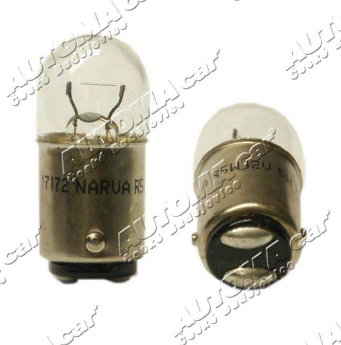 Žárovka 12V/5W BA15d