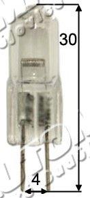 Žárovka 12V/G4 20W 