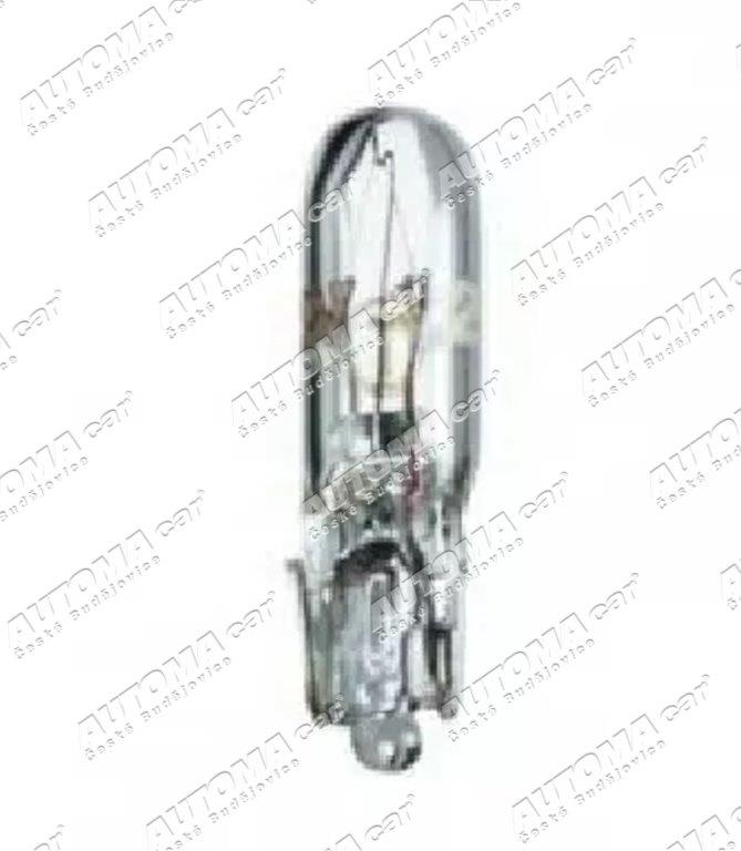 Žárovka 12V/1,2W celosklo