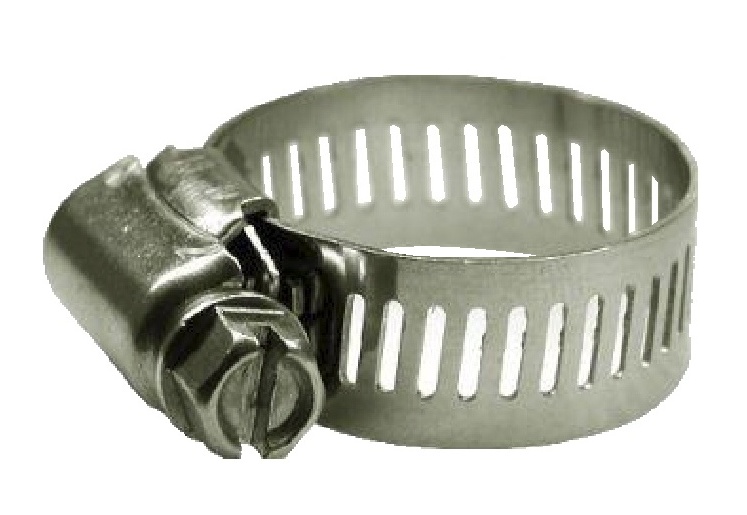 Spona hadicová perforovaná nerezová W4 14-27mm