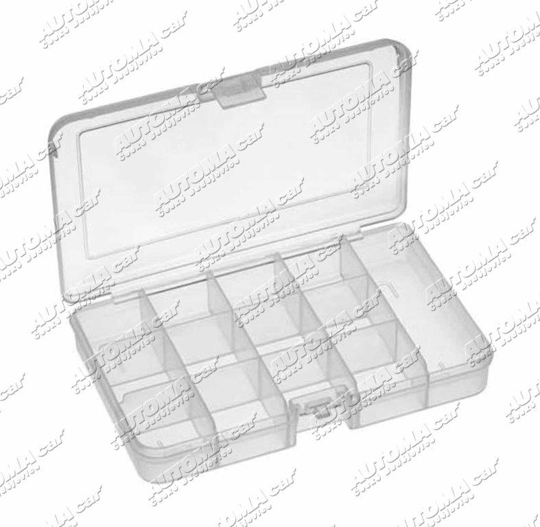 Organizér plastový 165x112x31mm - 13 přihrádek